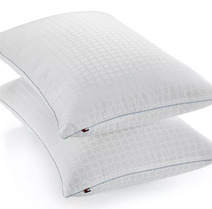 Tommy Hilfiger Corded Classic Down Alternative Pillows