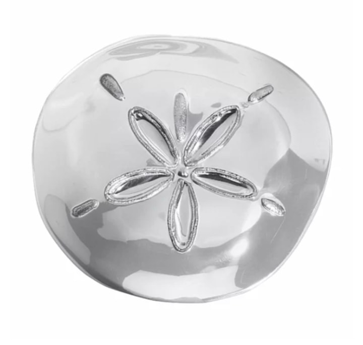 Sand Dollar Canape 6" Appetizer Plate
