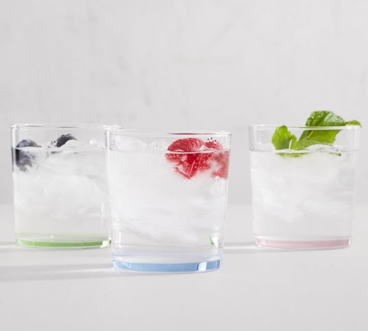 Colored Glass Tumblers