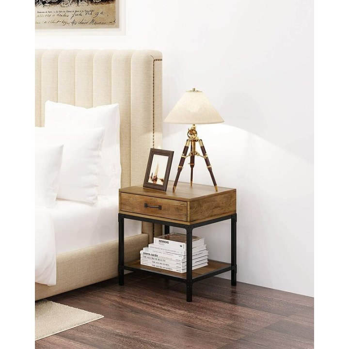 Williston Forge Deena End Table with Storage