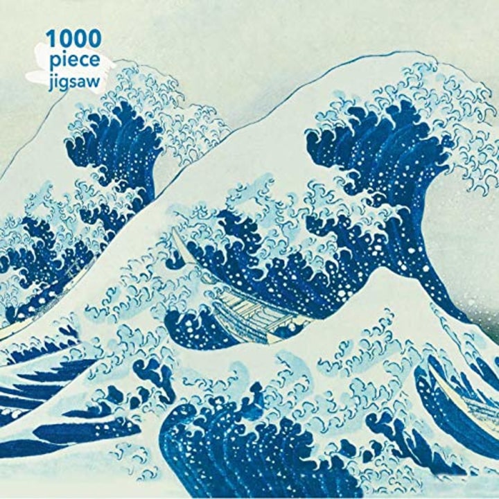 Adult Jigsaw Puzzle Hokusai: The Great Wave: 1000-piece Jigsaw Puzzles