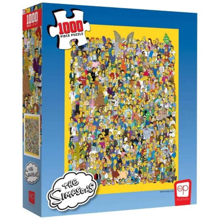 USAopoly Simpsons: Cast of Thousands Jigsaw Puzzle - 1000pc