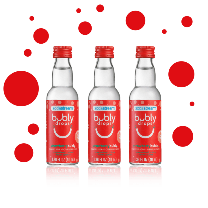 SodaStream Strawberrybubly Drops 3 Pack. New and notable launches this week.