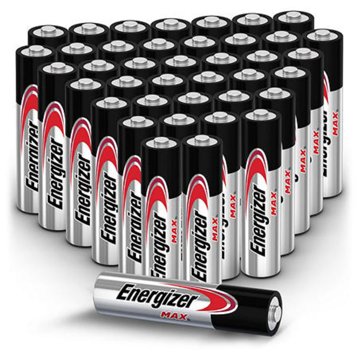 Energizer MAX Alkaline AAA Batteries, 40-Pack