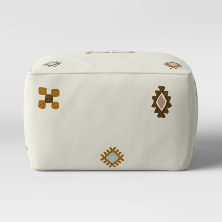Opalhouse Palmeri Embroidered Moroccan Inspired Pouf