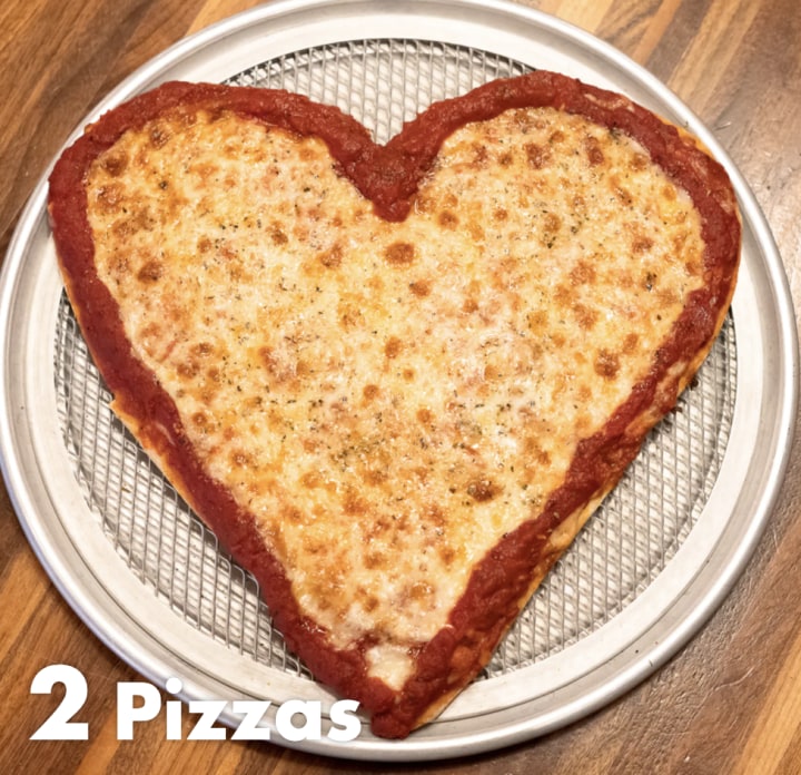 Detroit Style Pizza Co. Heart-Shaped Pizza Variety Pack