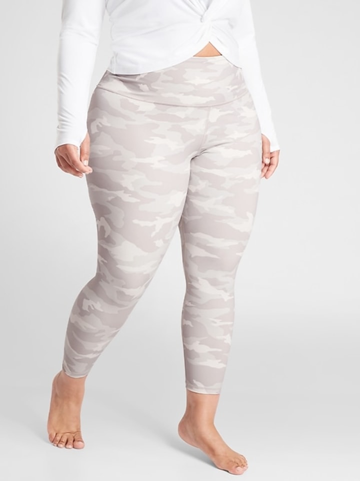 Athleta Elation Camo 7/8 Tight. New and notable launches this week.