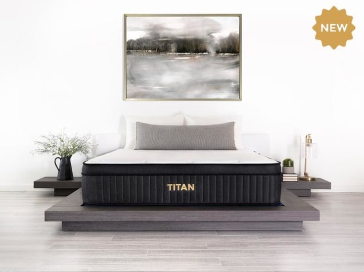 Titan Luxe Hybrid Mattress. New and notable launches this week.