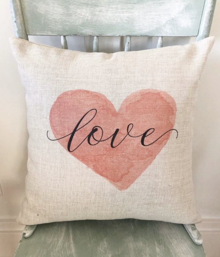 Love Pillow Cover