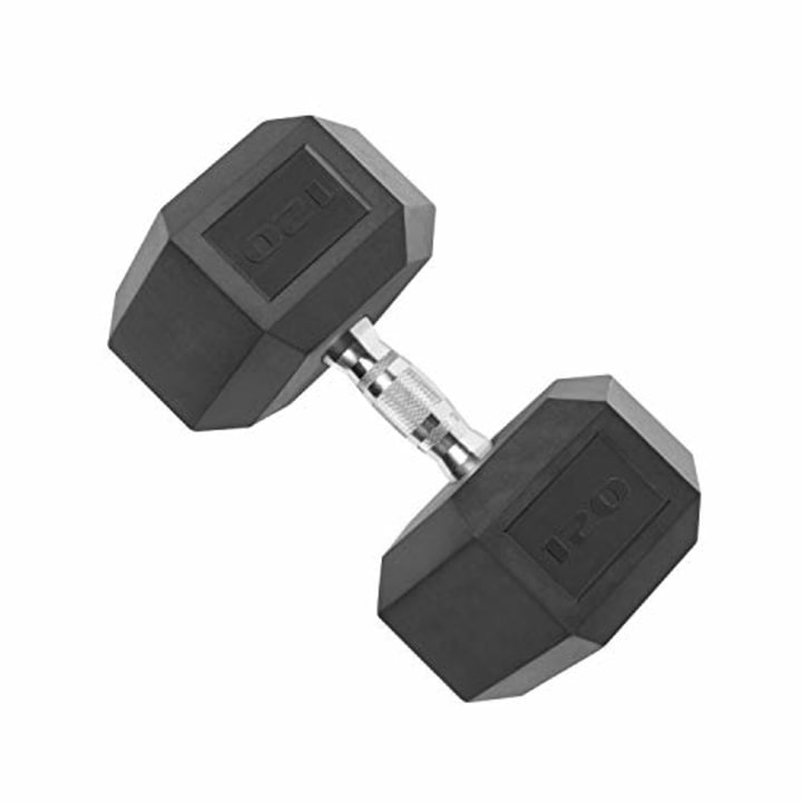 New Barbell Rubber Coated Hex Dumbbell Set Hex Shape Muscle Toning Gym 150lbs 