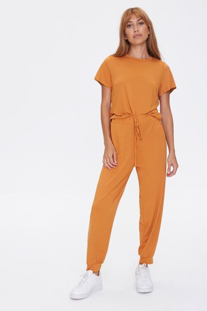 Crew Tee &amp; Joggers Lounge Set