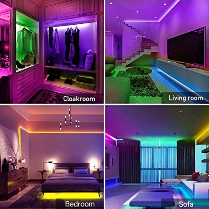 12 Best Led Light Strips To Revamp Your Home With Today - How To Put Led Lights Around Your Ceiling