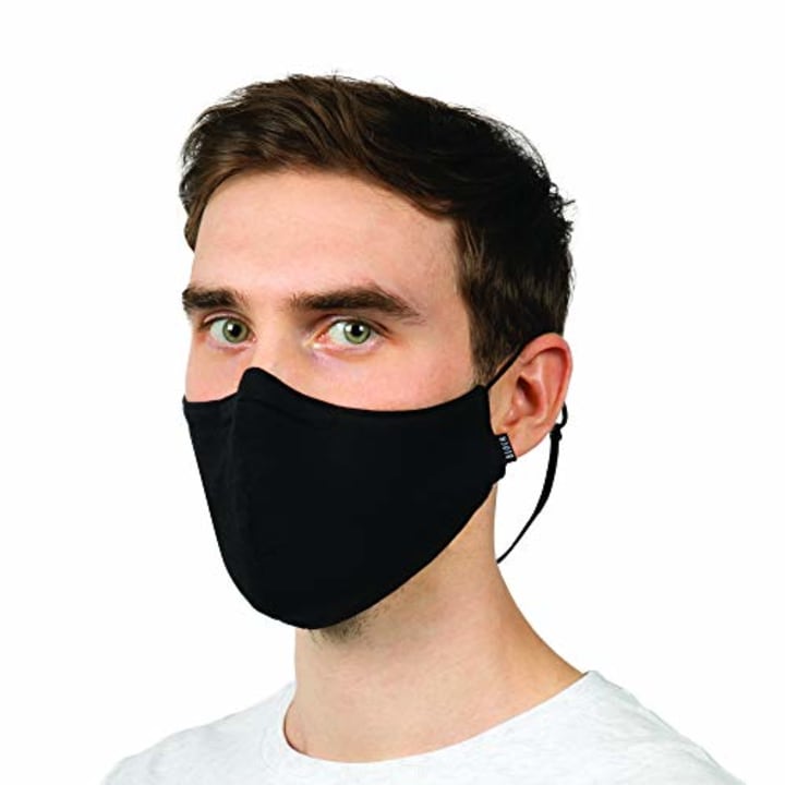 Adults Mouth Face Protective Gear Ltrotted Breathable Washable Reusable Dustproof Quick Drying Covering with Zipper 