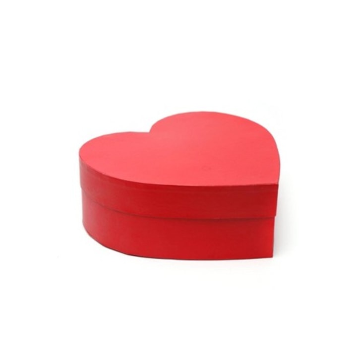 Small Heart Shaped Gift Box Red - Spritz(TM)