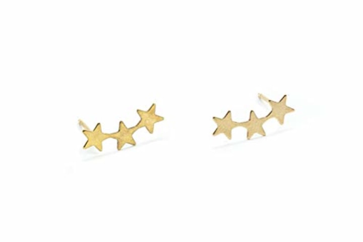 Lola Ade 14k Gold Filled Luna Star Earrings (14mm)