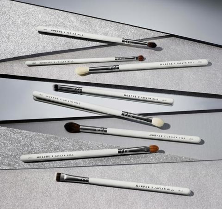 Morphe JACLYN HILL The Eye Master Collection Brush Set With Bag