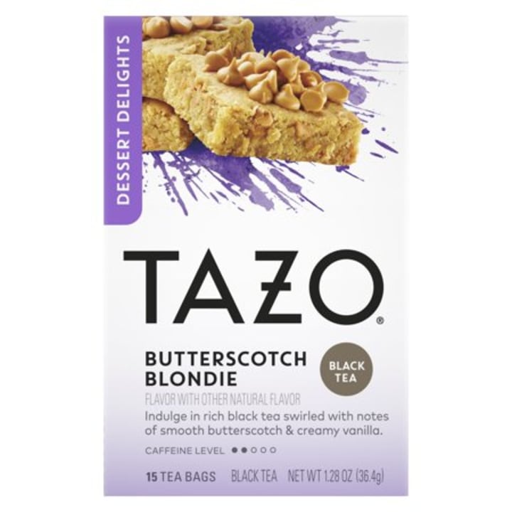 TAZO Dessert Delights Butterscotch Blondie Tea 15 Count