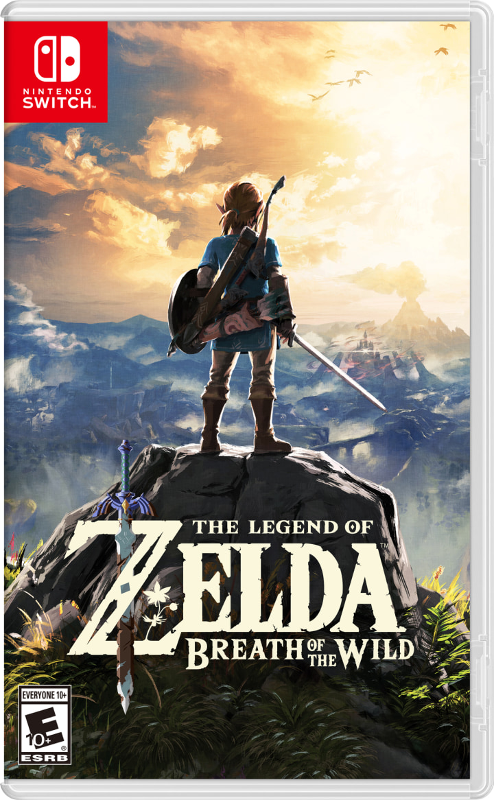 The Legend of Zelda: Breath of the Wild. Best Nintendo switch games in 2021.