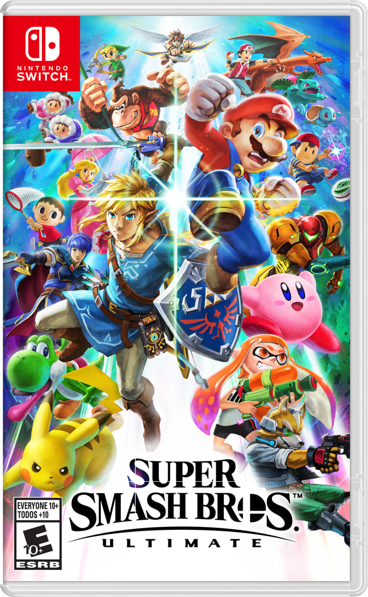 Super Smash Bros. Ultimate. Best Nintendo switch games in 2021.