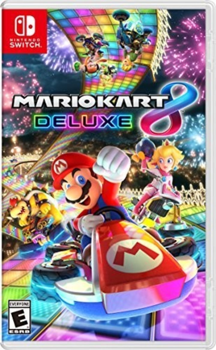 Mario Kart 8 Deluxe. Best Nintendo switch games in 2021.