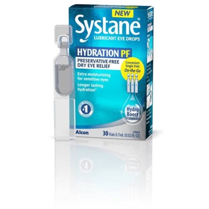 Systane Hydration PF Lubricant Eye Drops Vials - 30ct. 2021 Product of the Year.