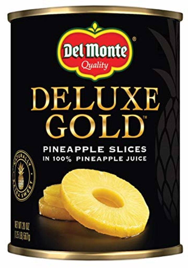 Del Monte Gold Pineapple Chunks. 2021 Product of the Year.