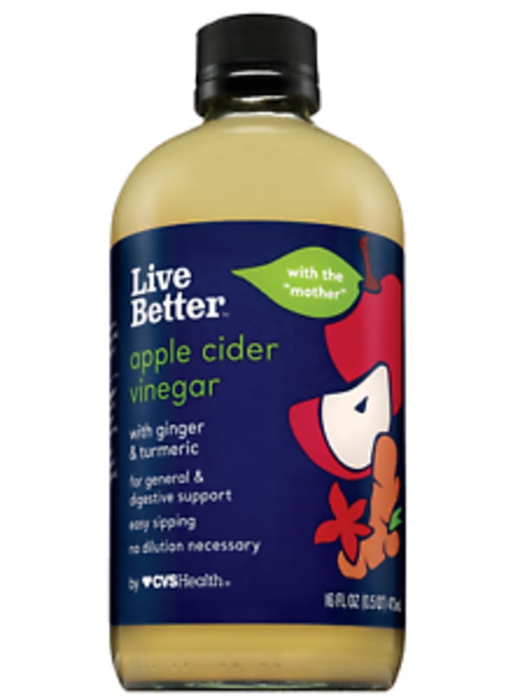 Live Better Apple Cider Vinegar. 2021 Product of the Year.