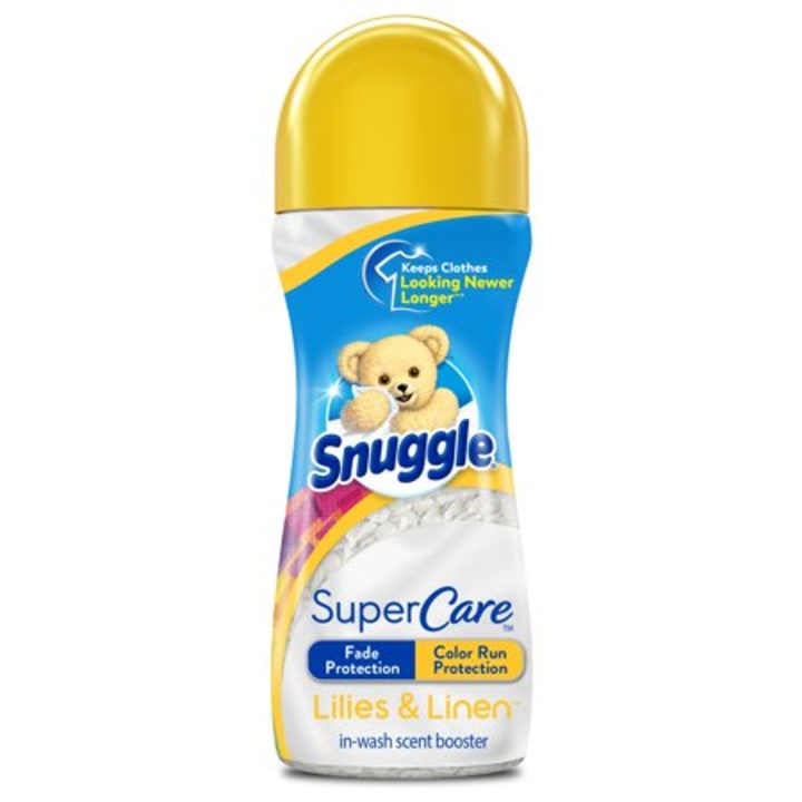 Snuggle SuperCare In-Wash Scent Booster, Lilies and Linen, 19 Ounce. 2021 Product of the Year.