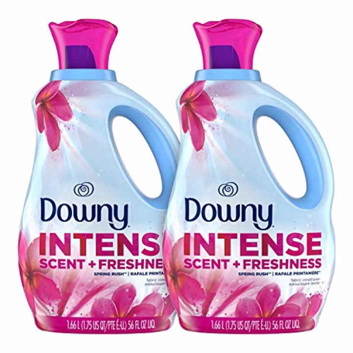 Downy, Intense Scent + Freshness Scent Fabric Softener. 2021 Product of the Year.