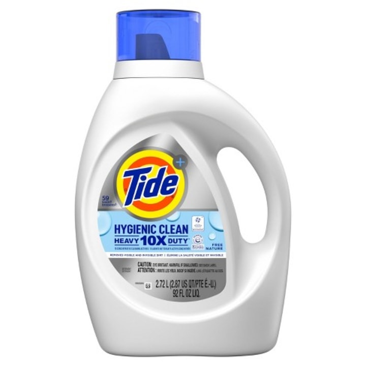 Tide Hygienic Clean Unscented Liquid Laundry Detergent - 92 fl oz. 2021 Product of the Year.
