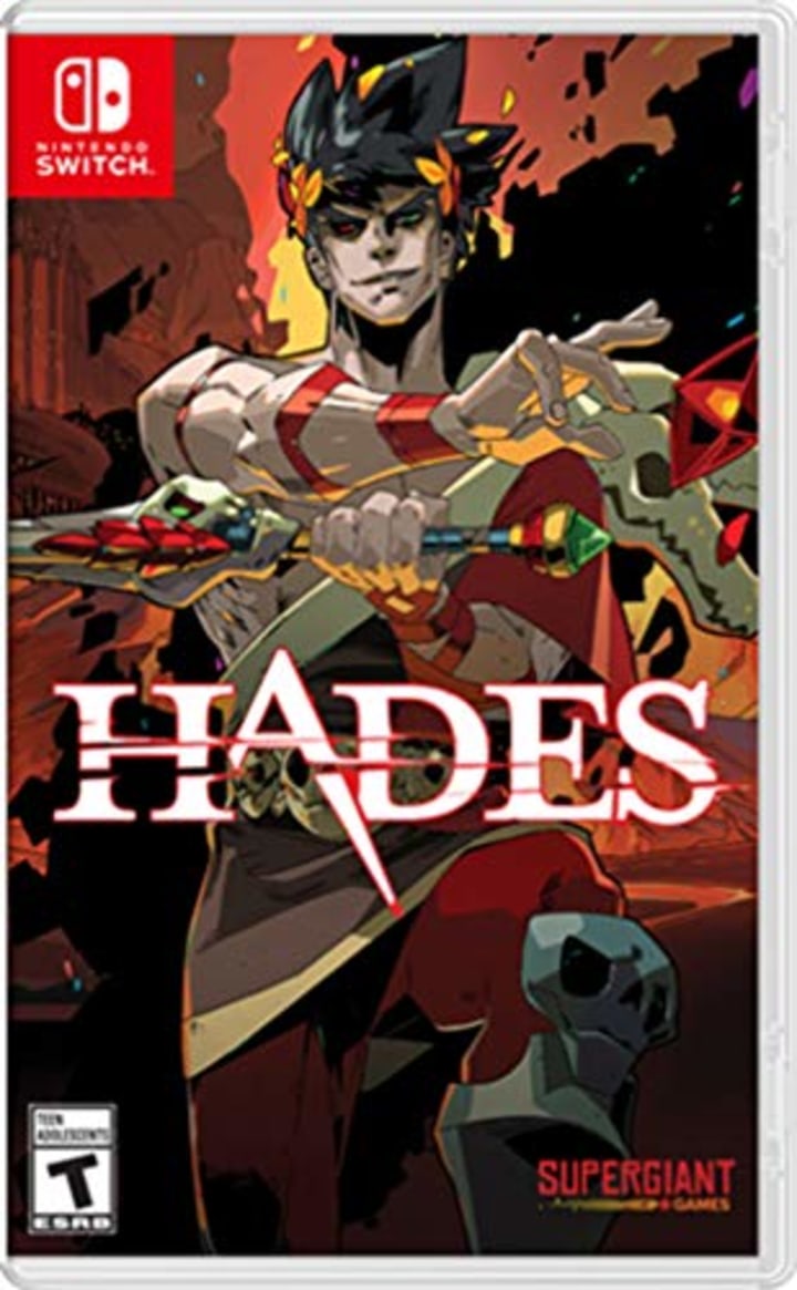 Hades. Best Nintendo switch games in 2021.