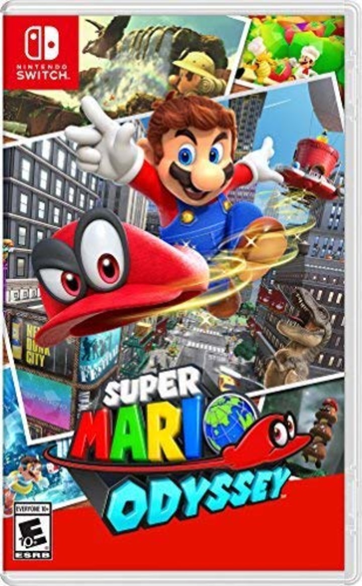 Super Mario Odyssey. Best Nintendo switch games in 2021.