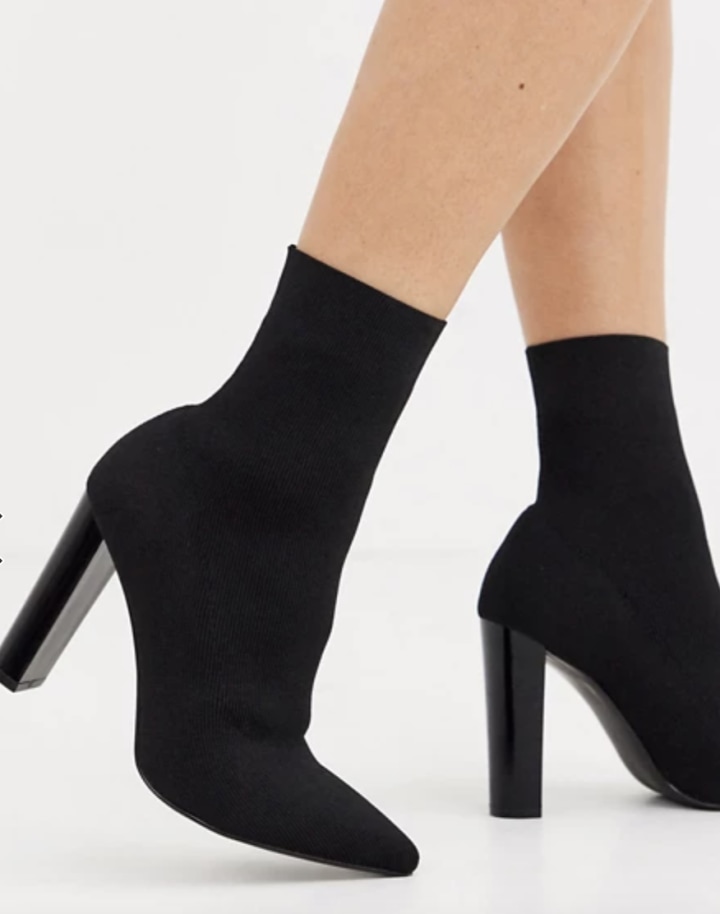 Wide stiletto heels Clearance