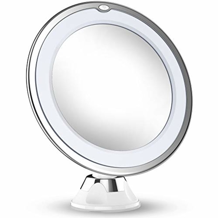 19 Best Lighted Makeup Mirrors In 2022, Best Small Cosmetic Mirror