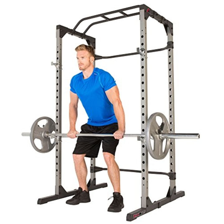 Fitness Reality 810XLT Super Max Power Cage. Best barbells 2021: How to shop for barbells for your home gym