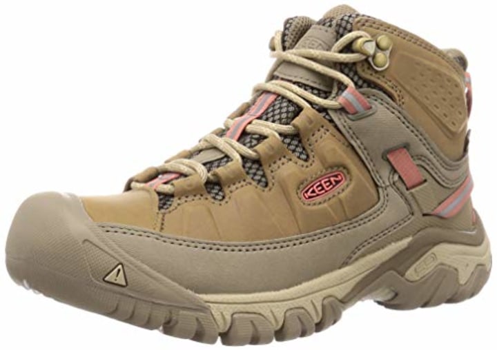 KEEN Men's Targhee III MID WP Hiking Boot, Big Ben/Golden Brown, 9 D US