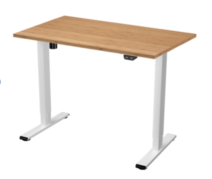 Flexispot Kana Bamboo Standing Desk. Best adjustable desks 2021.