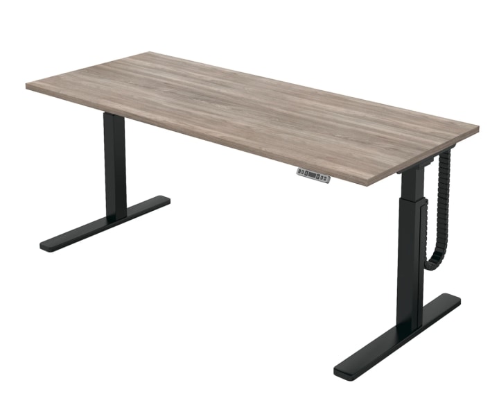 Teknion hiSpace Quick Connect Electric Height-Adjustable Table. Best adjustable desks 2021.
