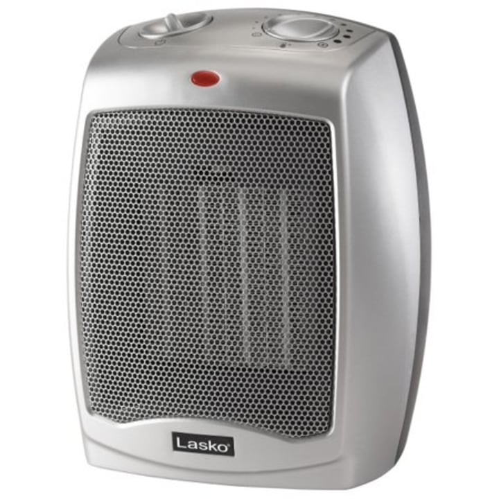 Lasko 1500W Ceramic Space Heater with Adjustable Thermostat. Best Affordable Space Heaters