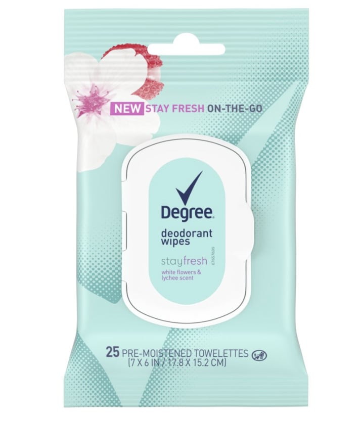 Degree Stay Fresh On-The-Go Deodorant Wipes