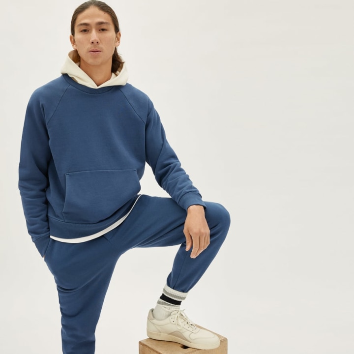 The Track Crewneck - Kingfisher Blue. New and Notable: Latest from YETI, Everlane, Away and more