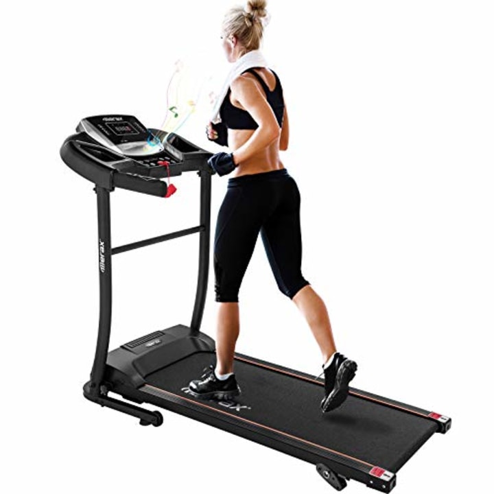 Merax Electric Folding Treadmill. Best Treadmills Under $500.