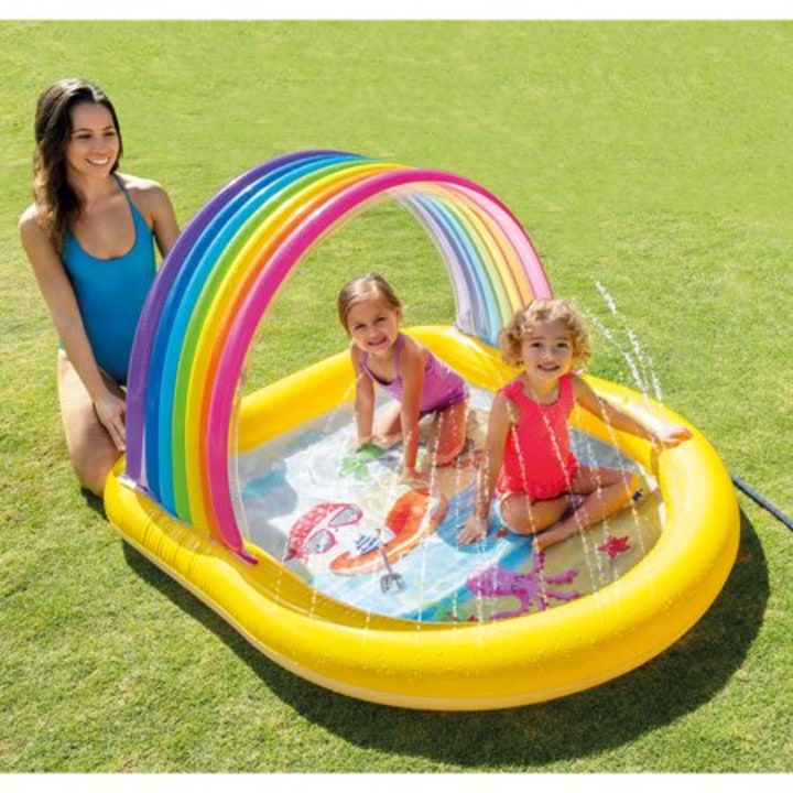 Intex Inflatable Rainbow Arch Spray Pool