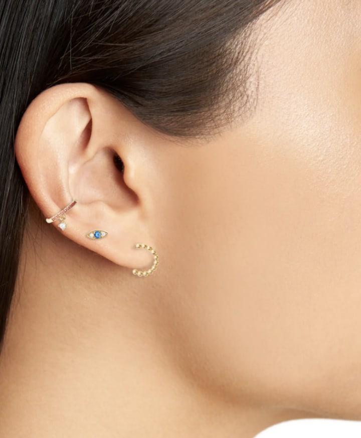 types of stud earrings