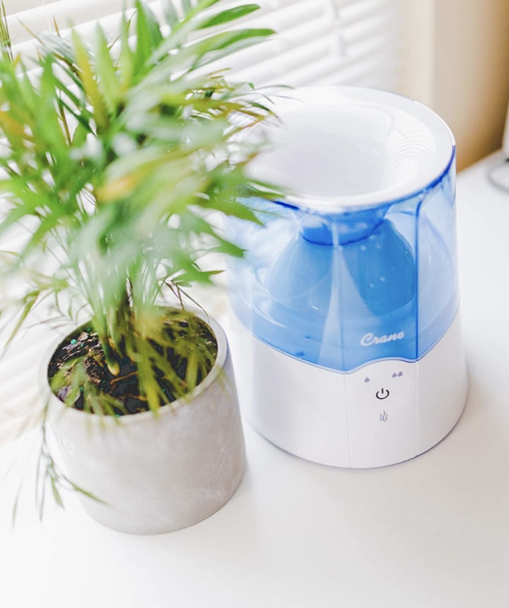 This Crane steam inhaler and humidifier is FSA-eligible at Amazon.