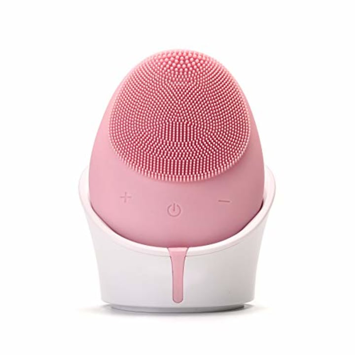 ZAQ Mellow W-Sonic Silicone Facial Cleansing Brush. Best facial cleansing brushes of 2021.