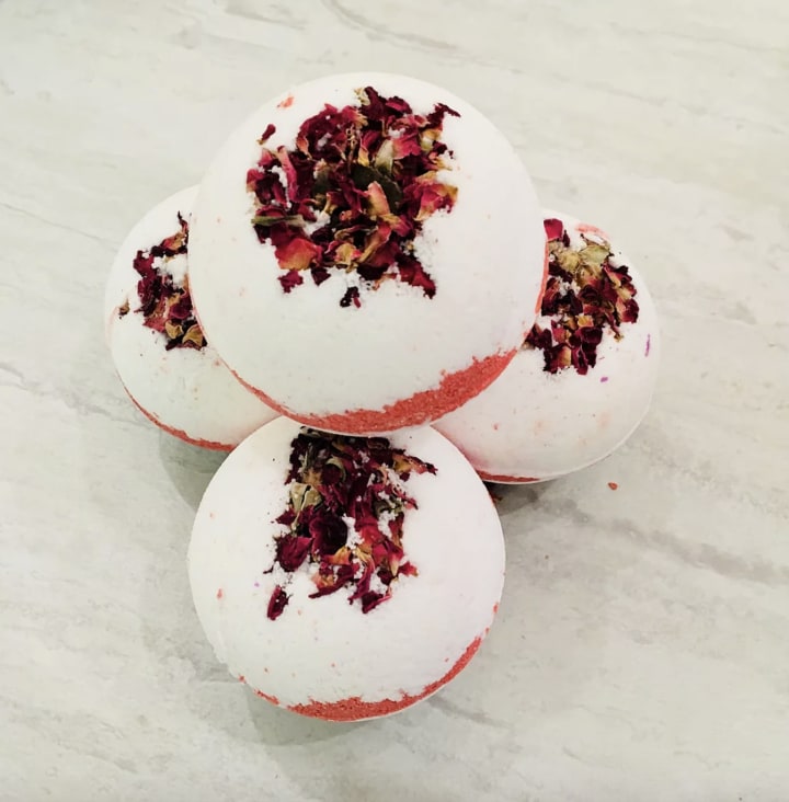 Kissed by a Rose Bath Bomb