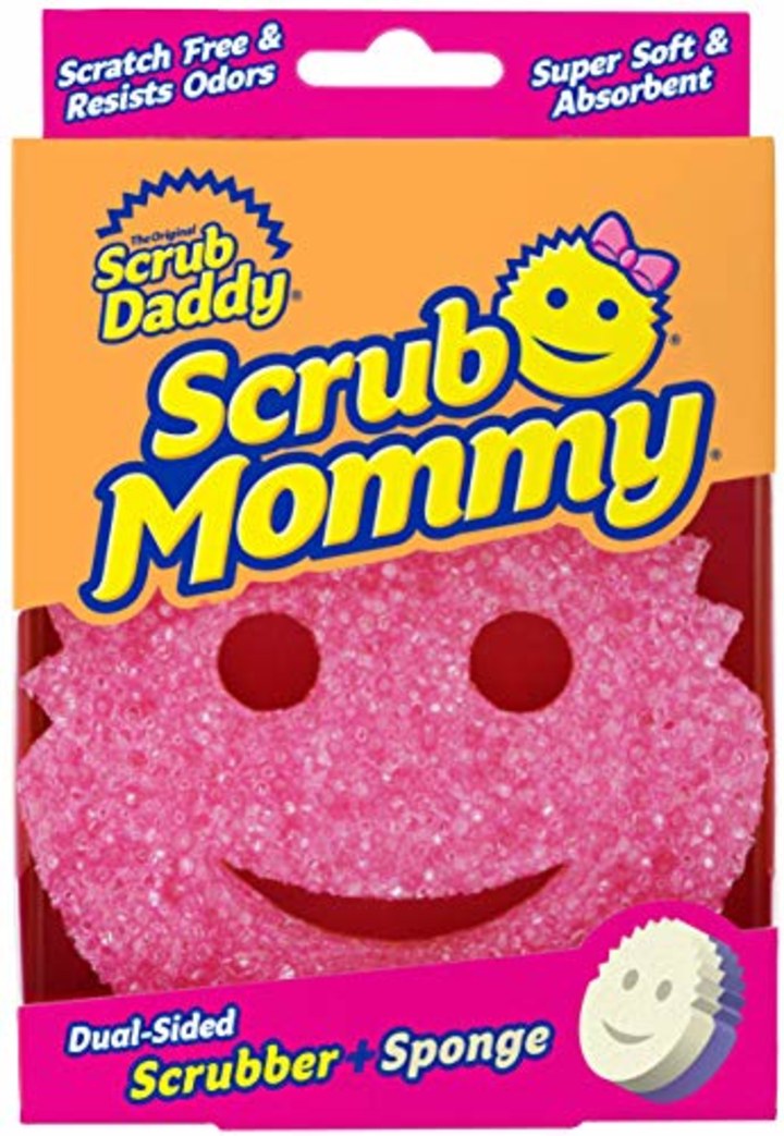 Scrub Daddy - Scrub Mommy Dual-Sided Sponge &amp; Scrubber