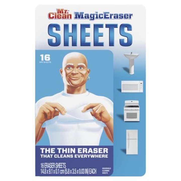 Mr. Clean Magic Eraser Multi-Surface Cleaning Sheets, 16 ct