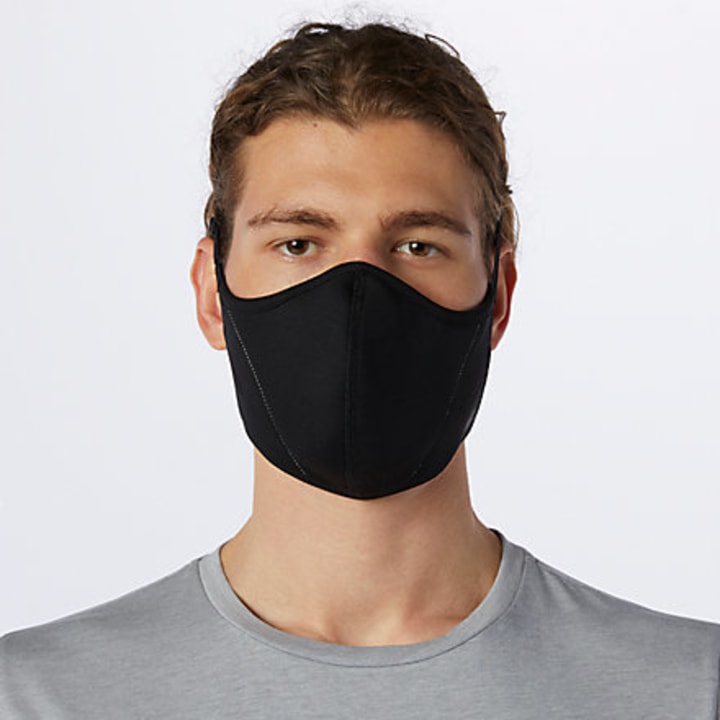 New Balance Active Performance Face Mask. New Balance's new fitness face mask.